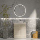 ERICA 750mm Natural Oak Floor Standing Vanity