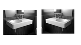 CANTO 700 Solid Surface Wall-Hung Basin,in Left And Right-Hand Bowl