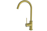 MEKKA Gooseneck Sink Mixer In Chrome, Brushed Gold, Brushed Gun Metal, Brushed Nickel And Matte Black