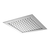 FITO Square or round Flush to Ceiling Overhead Rain Shower in chrome