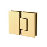 180° Glass to Glass Hinge Chrome, Matte Black, Brushed Gold, Brushed Nickel, Gunmetal Grey