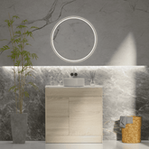 ERICA 1500mm Natural Oak Floor Standing Vanity