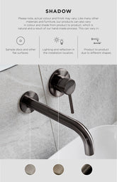Round Wall Mixer Trim Kit (In-wall Body Not Included)