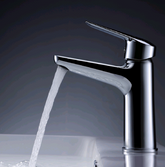 SALU BASIN MIXER IN CHROME