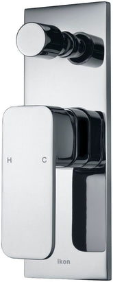SETU WALL MIXER WITH DIVERTER IN CHROME