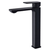 SETU HIGH RISE BASIN MIXER IN MATTE BLACK