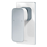 SETU WALL MIXER IN WHITE AND CHROME