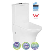 Supreme rimless whirlpool back to wall toilet suite