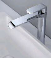 SWEET HIGH RISE BASIN MIXER IN CHROME