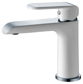 SWEET BASIN MIXER IN WHITE AND CHROME