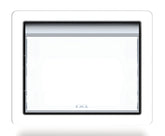 Tastic Luminate Heat Module - Bathroom Ceiling Heater - White And Silver