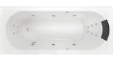 TURIN Inset Bath or Spa Bath With Sizes 1520/1665/1790 mm And 10/12/16 Flush Jets