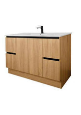 LUX Floorstanding Vanity In 1200 With Ceramic Top or Stone Top