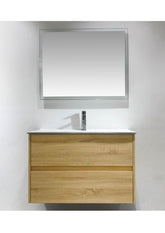 NUTRO Wall Hung Vanity In 750 With Ceramic Top or Stone Top