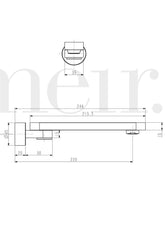 Meir ROUND Curved Spout
