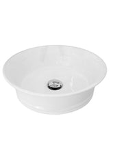 NEPTUNE Gloss White Ceramic Basin In 435W x 125 H MM
