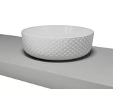 LURE Basin with White gloss And White matt finish
