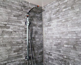 GREY BRICK – Matt Shower Wall 2400x1000x10mm