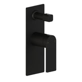 RESTA SHOWER FLICK MIXER WITH DIVERTER IN CHROME, MATTE BLACK, BRUSHED NICKEL, GUNMETAL & BRUSHED GOLD