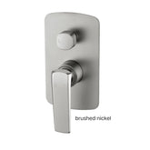 SUPERIA Wall Mixer With Diverter Chrome , Matte Black, Matte Black & Chrome, Brushed Nickel, Brushed Gold & Gunmetal Grey