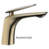 RELLINO Basin Mixer In chrome, Matte Black, High Gloss Black, Brushed Gold, Brushed Nickel & Gunmetal Grey