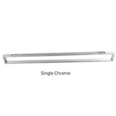 ZAVALLO Square Single & Double Towel Rail 800mm In Chrome, Matte Black, Brushed Gold & Brushed Nickel
