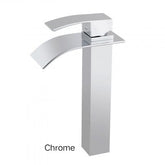 EASCADE Waterfall Tall Basin Mixer In Chrome Or Matte Black