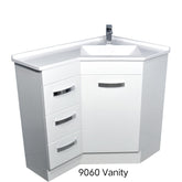 Corner 6090 Or 9060 Vanity-Cabinet Only