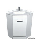 NITA Corner 600x600mm Vanity With Polymarble Top