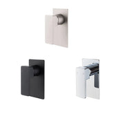 PILLO Shower flick mixer in black,chrome and Brushed Nickle