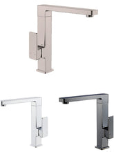 PILLO Sink Mixer in Black,Chrome and Brushed Nickle