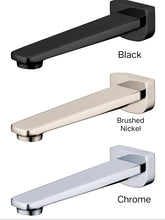 LESIOR Bath Spout 180mm or 200mm in Chrome, Matte Black and Brushed Nickel