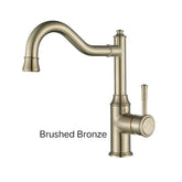 PELLIER Kitchen Mixer In Chrome, Matte Black, Brushed Bronze Or Brushed Nickel