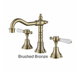 DEAUX Basin Set In Chrome, Matte Black, Brushed Bronze Or Brushed Nickel