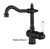 DEAUX High Rise Basin Mixer In Chrome, Matte Black, Brushed Bronze Or Brushed Nickel