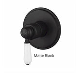 DEAUX Shower Mixer In Chrome, Matte Black, Brushed Bronze Or Brushed Nickel