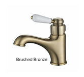 DEAUX Basin Mixer In Chrome, Matte black, Brushed Bronze Or Brushed Nickel
