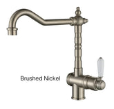 DEAUX Kitchen Mixer Chrome, Matte Black ,Brushed Nickel or Brushed Bronze