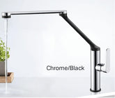 XON Sink Mixer in Rose Gold/Black Or Chrome/ Black