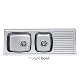 CANDICE Single End Or 1.5 End Bowl