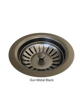 Meir Sink Strainer And Waste Plug Basket With Stopper In Gunmetal Black - Brushed Bronze Gold - Brushed Nickel - PVD