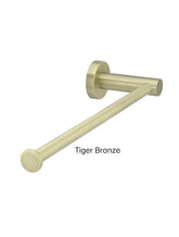 Meir ROUND Guest Towel Rail In Chrome - Matte Black - Tiger Bronze - Champagne - Brushed Nickel
