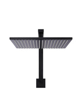 Meir SQUARE Wall Shower High-Rise, 300mm Rose