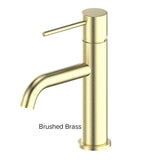 GISELE Basin Mixer In Chrome - Matte Black - Brushed Brass - Brushed Stainless - Gunmetal