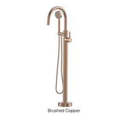 GISELE Freestanding Bath Filler In Chrome - Matte Black - Brushed Brass - Brushed Copper - Brushed Stainless - Gunmetal