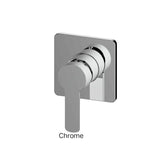 ASTRO II Shower Mixer – Square In Chrome - Matte Black - Brushed Brass - Brushed Nickel - Gunmetal