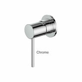 GISELE Shower Mixer In Chrome - Matte Black - Brushed Brass - Brushed Stainless - Gunmetal