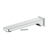 SWEPT Bath Spout In Chrome - Matte Black - Brushed Nickel - Gunmetal