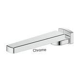 SWEPT Swivel Bath Spout In Chrome - Matte Black - Brushed Nickel - Gunmetal