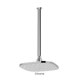CORBAN Ceiling Shower In Chrome - Matte Black - Brushed Nickel